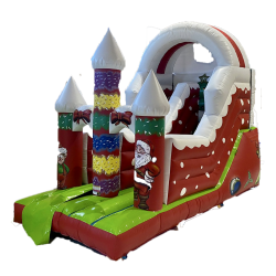 Toboggan gonflable PERE NOEL- n° L030-0020