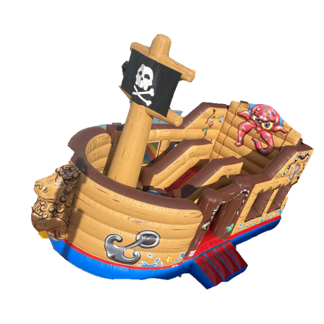 Aire gonflable BATEAU de PIRATES - n° L010-0040