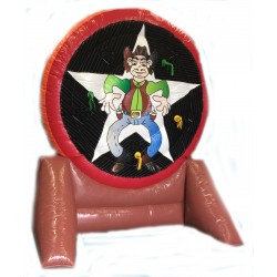 Jeu gonflable CIBLE WESTERN Fléchettes - n° L050-0110